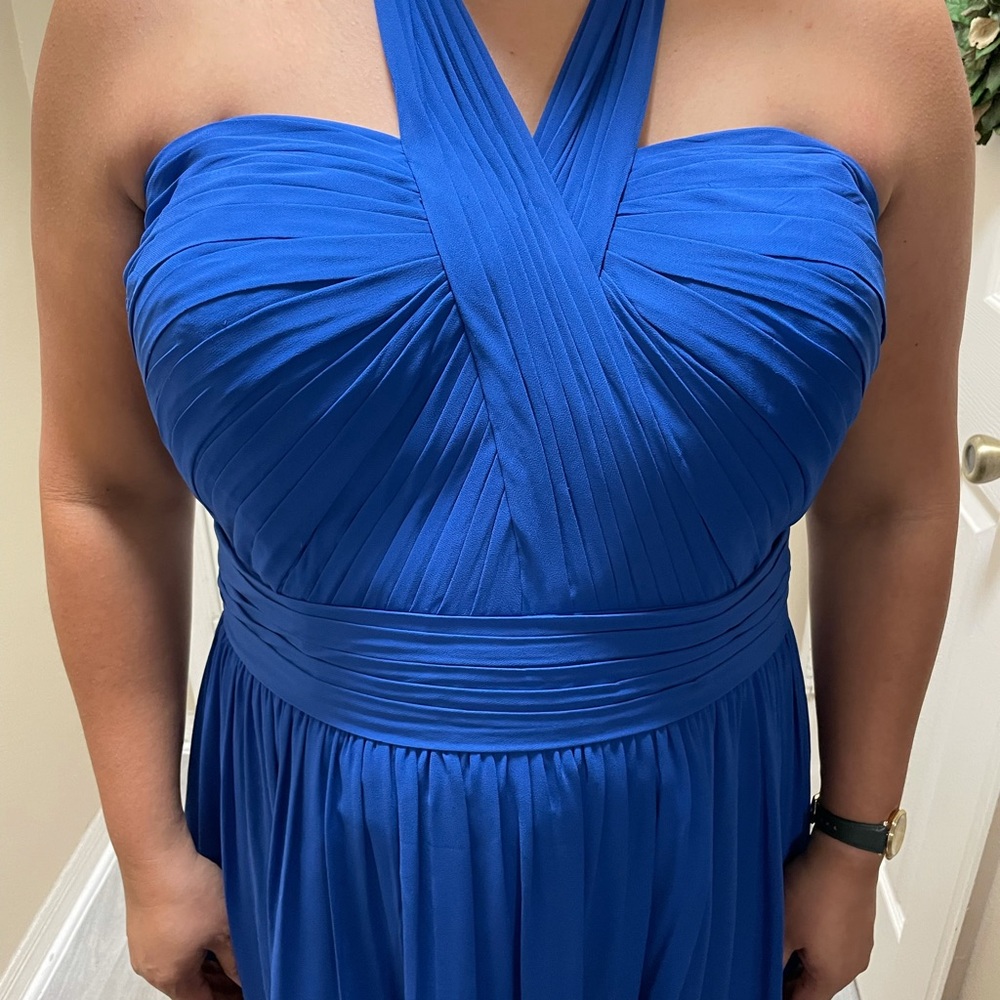 Camille La Vie Blue Long Evening Dress